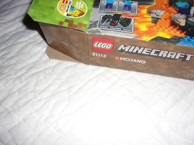 Lego Minecraft 21113 THE CAVE - Sealed Bags/Open Box