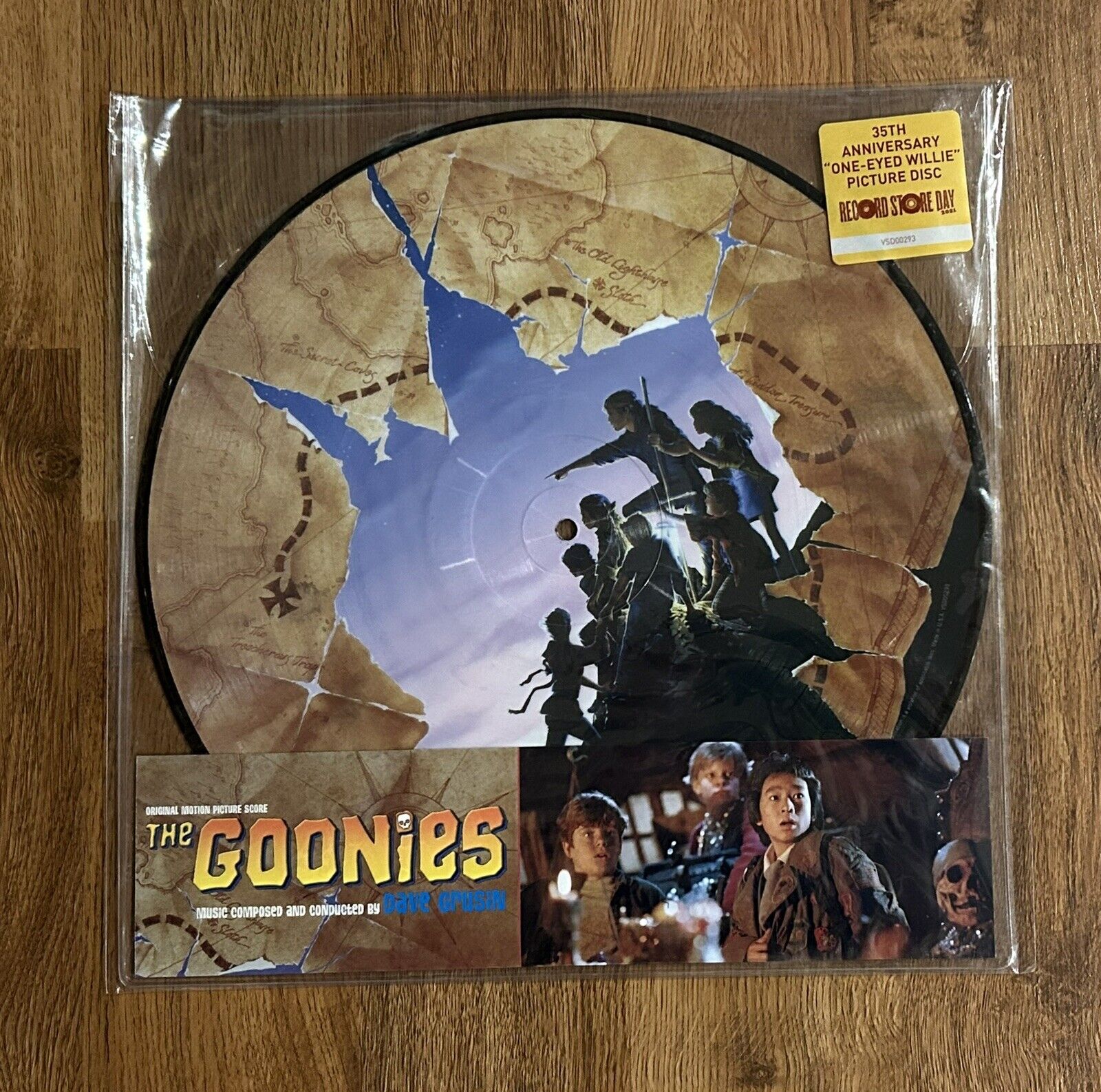 THE GOONIES Soundtrack Score Picture Disc vinyl LP record RARE  RSD 2021 New