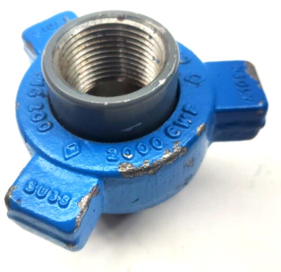 LOT OF 2, Hammer Union 1'' Fig 200 Threaded Standard Service
