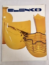 Original BLENKO 1986 GLASS CATALOG w/ WHOLESALE PRICE LIST ~ NOS COPY .