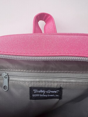Vintage 90s Britney Spears Mini Backpack & Pencil Pouch  display picture 2