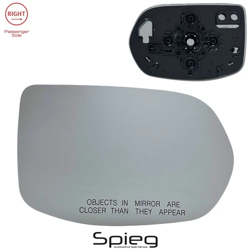 Side Mirror Glass for 2017-2022 HONDA CRV with Non-Heated Right Passenger Side