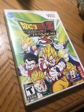 unopened New Copy Dragon Ball Z: Budokai Tenkaichi 3 (Nintendo Wii