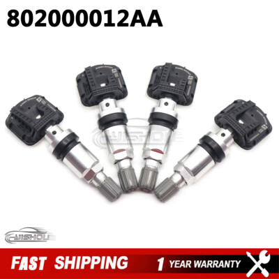 4Pcs TPMS Tire Pressure Sensor For Chery Tiggo 2 3 4 7 8 8 PLUS E3 E 5X 433MHz