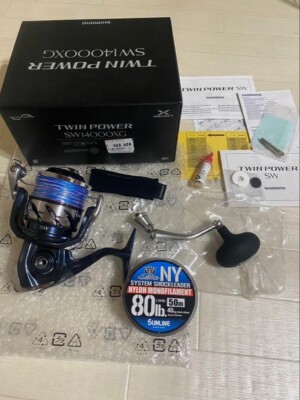 Shimano 21 Twin Power SW 14000XG Spinning Reel Used From Japan | eBay
