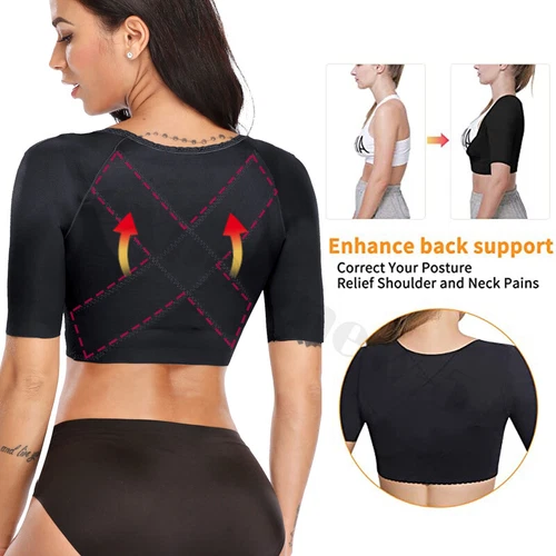 Faja De Compresion Para Mujer Talladora De Brazos Y Correctors Arm Shaper Sleeve - Picture 6 of 55