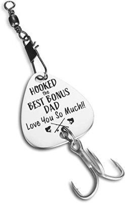 Dad Angelköder, Haken. Hooked The Best Bonus Dad Love You So Much. Tolles Geschenk.