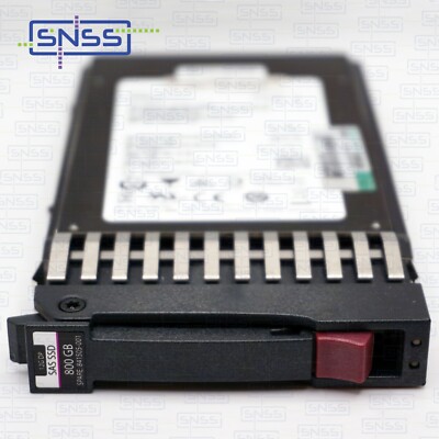 HPE MSA 800GB 12G SAS GEMISCHT VERWENDUNG SFF 2,5'''' SSD N9X96A 841505-001 3DWPD EXVAT £257