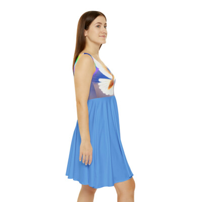 rainbow skater dress Rainbow Girl Skater Dress 3X