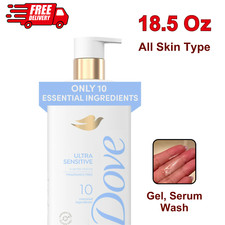 Dove Ultra Sensitive Body Wash 18.5 Fl Oz Gentle Cleanser for Sensitive Skin 0.76 per gallon