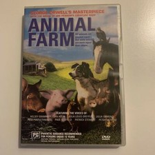 Animal Farm DVD, 1999 Kelsey Grammer, Julia Louis-Dreyfus, Peter Ustinov