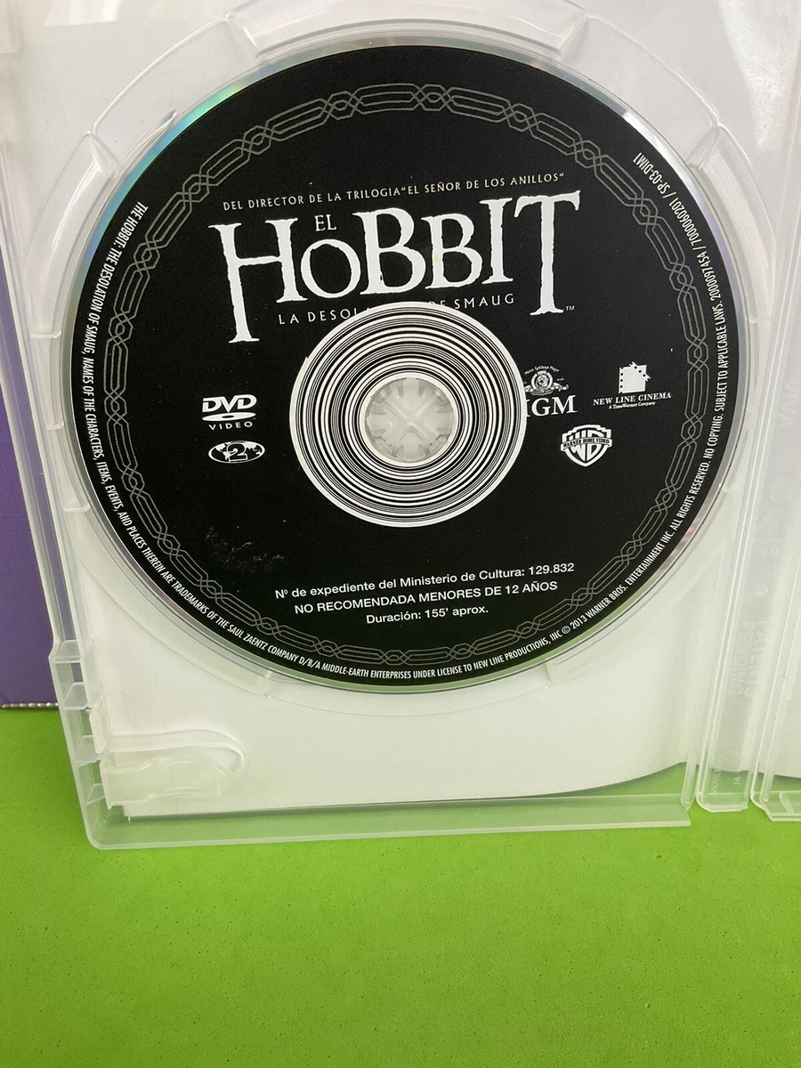 EL HOBBIT, LA DESOLACIÓN DE SMAUG- BLU RAY+ DVD- USADO GARANTIZADO DE VIDEOCLUB