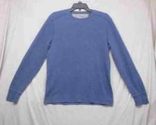 Banana Republic Blue Crew Neck Relaxed Fit Pullover Sweater Unisex Size M