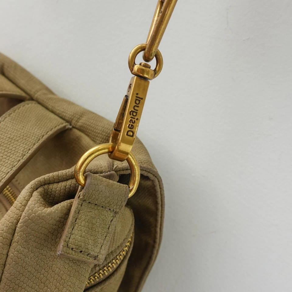 Желательный сумка мини рюкзак кожаный средний армия зеленый мульти положение PU основной - Изображение 4 из 4