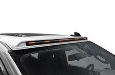 Avs Amber Led Cab Pro Light Visor For 16-2018 Chevy Silverado 1500 Summit White