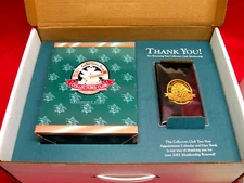 BUDWEISER 2001 COLLECTORS' CLUB MEMBERSHIP STEIN SET - CB 17 LIVING THE LEGACY