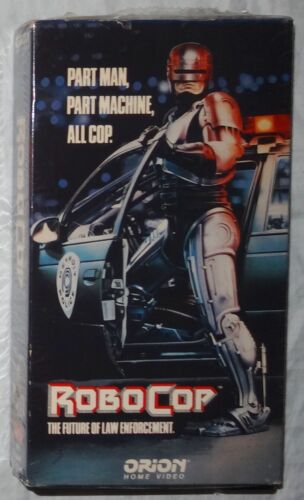 RoboCop (1987) Super VHS Tape S-VHS Orion Home Video RARE - READ DESCRIPTION!!!! - Picture 1 of 10