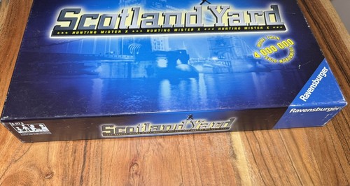 Scotland Yard Brettspiel zum Fangen von Mr. X Ravensburger Vintage 2000 komplett LESEN - Bild 4 von 7