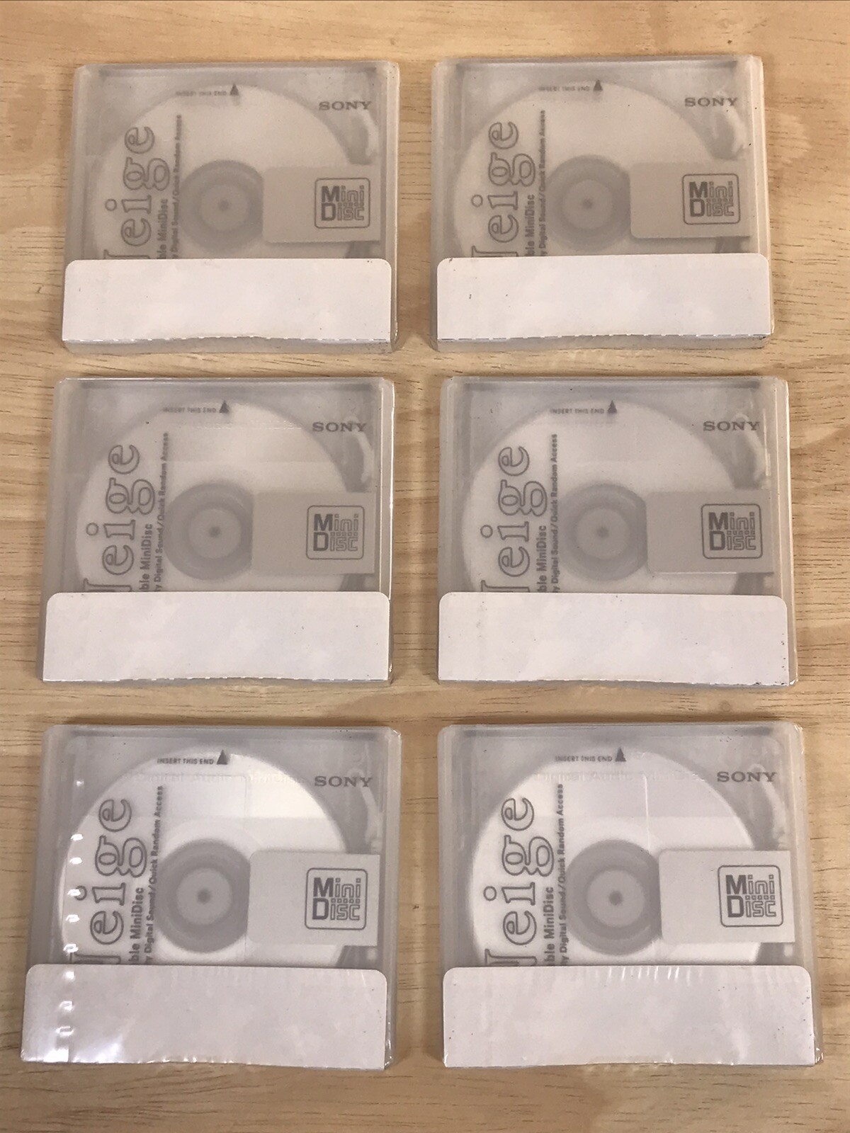 Sony Blank Minidiscs Sony Blank Minidiscs