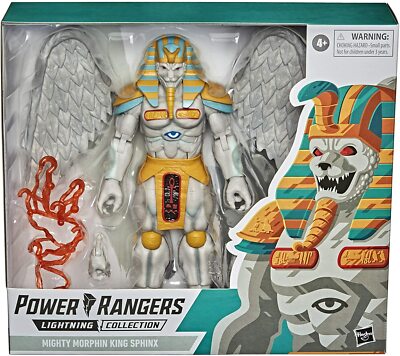 Power Rangers Lightning Collection Monsters Mighty Morphin King Sphinx 8'' Figure