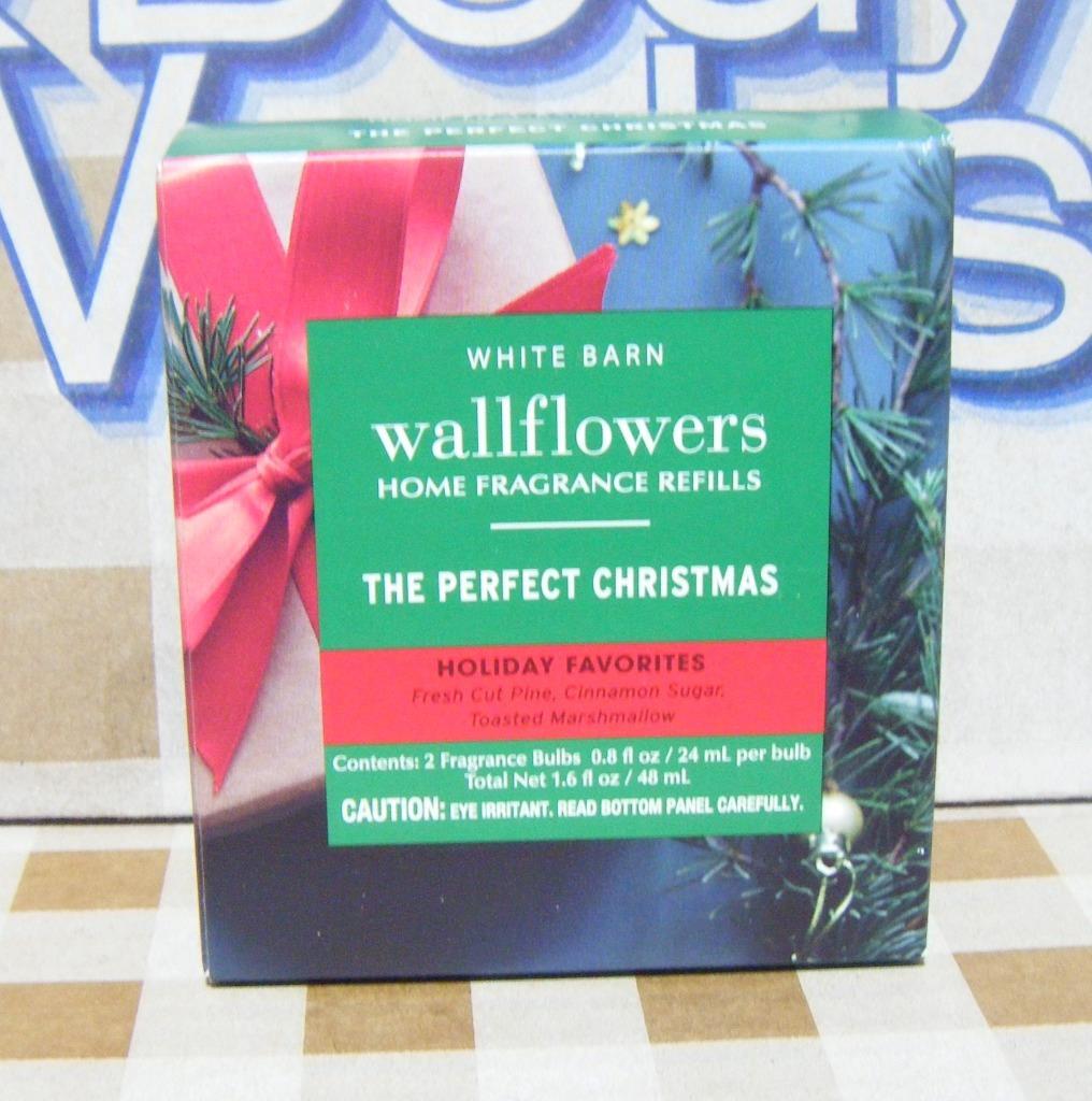 Bath & Body Works 2 Pack Wallflower Refills New The Perfect Christmas (50/7355)-image