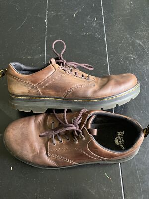 Dr. Martens Reeder Wyoming Leather Utility Shoes Men display picture 1