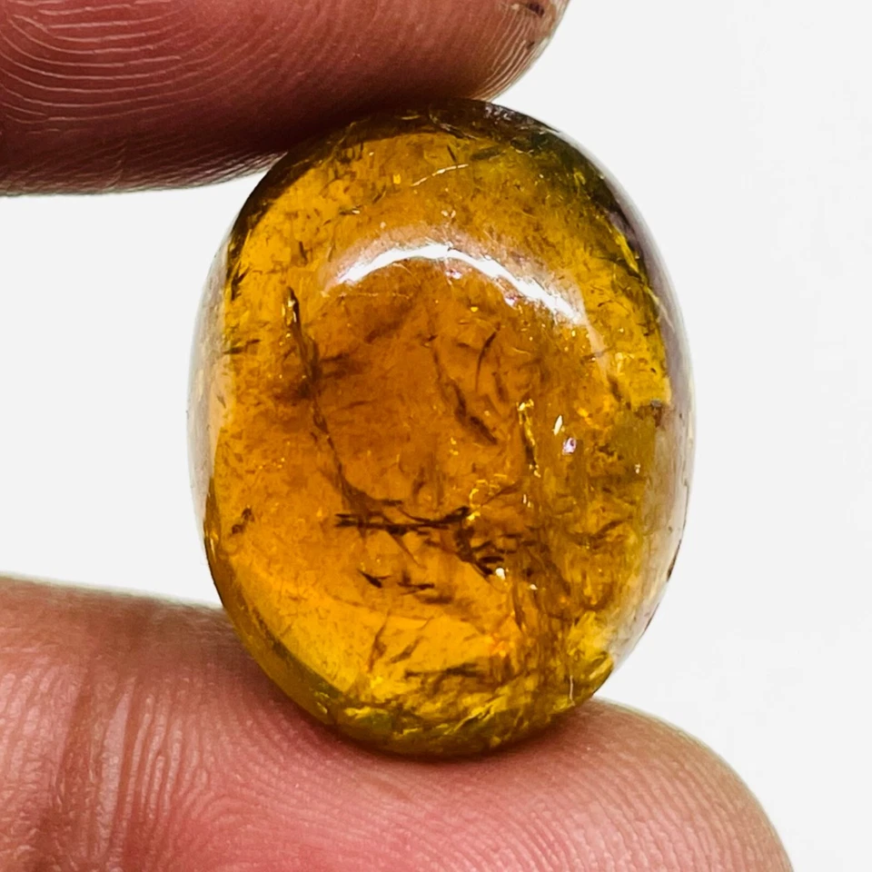 29.85 Cts Natural Tourmaline 21.5x17mm Oval Untreated Loose Cabochon Gemstone - Image 2 of 4