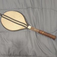 Wilson Chris Evert Autograph Edition Vintage Wood Tennis Racquet 4 1/2" w/Cover