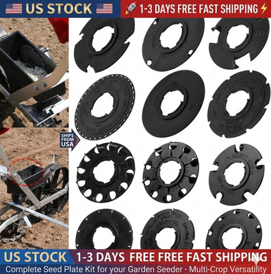 60009 60010 Optional Seed Plate 12 Set for Earthway 10001 1001-B Garden Seeder P