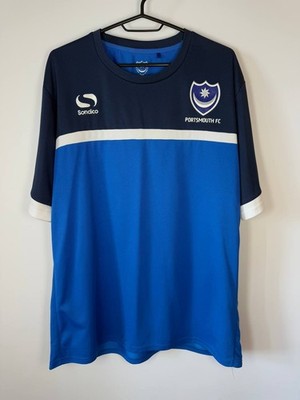 Portsmouth FC Training Shirt Sondico Blue Navy Jersey Adult Size ХL Football