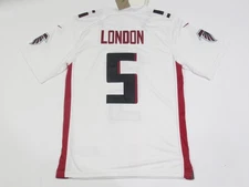 Drake London #5 Atlanta Falcons On-Field Game Men's Jersey White
