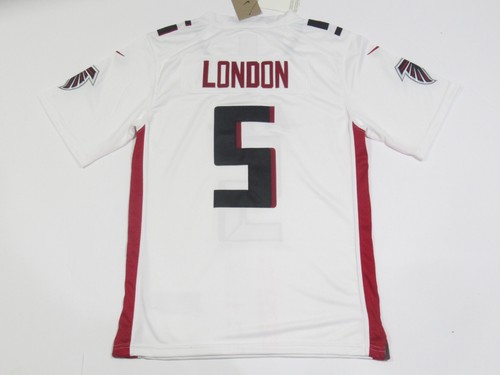 Drake London #5 Atlanta Falcons On-Field Game Men's Jersey White