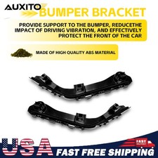 Bumper Support Retainer Brackets Front Driver Passenger Fit 09-2015 Honda Pilot Bumper Support Retainer Brackets Front Driver Passenger Fit 09-2015 Honda Pilot