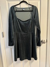 Green Velvet Old Navy Dress