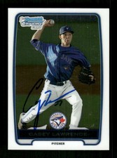 2012 Bowman Chome Prospects BCP54 Casey Lawrence  signed auto autograph  BXCP62