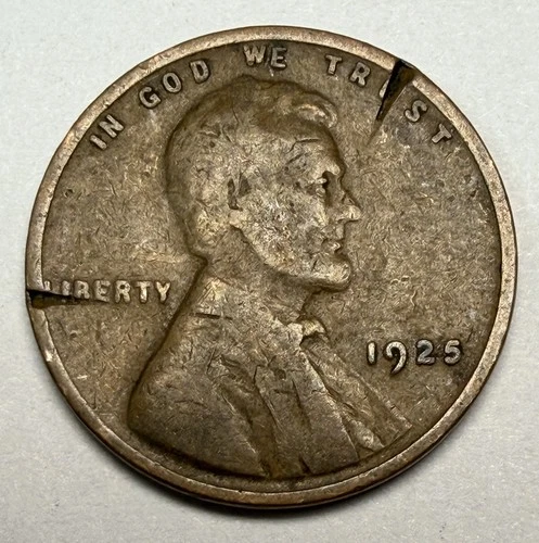 1925-P Lincoln Wheat Cent — photo from the most recent tracked eBay sale