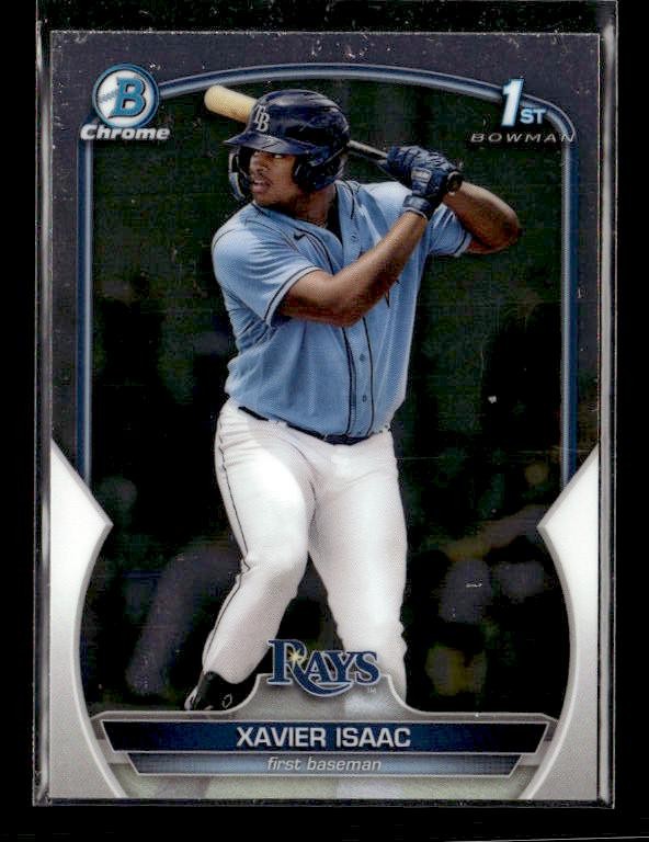 2023 Bowman #BCP-145 Xavier Isaac Chrome Prospects Tampa Bay Rays