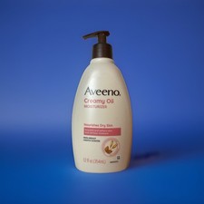 Aveeno Active Naturals Creamy Moisturizing Oil 12 Oz NEW