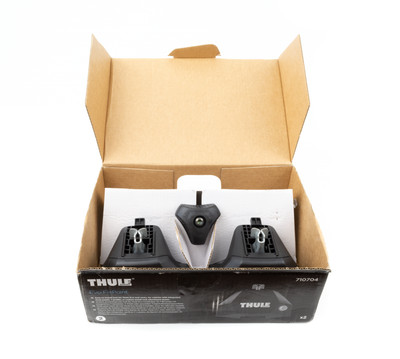 Thule Evo Fixpoint Feet 7107 Roof Rack Set 2 Foot Thule 710704 Fixed 2 Pack New