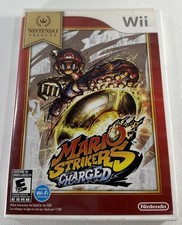Mario Strikers Charged (Nintendo Wii, 2007) Nintendo Selects - CIB - Tested