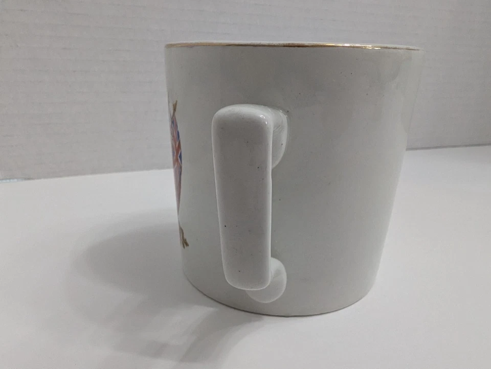 King Edward VIII Coronation Mug - Wagstaff & Brunt Longton Made in England - Image 3 of 4