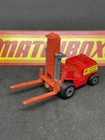 Lesney Matchbox Superfast Forklift Truck Red Forks Original Rare Unpainted Base