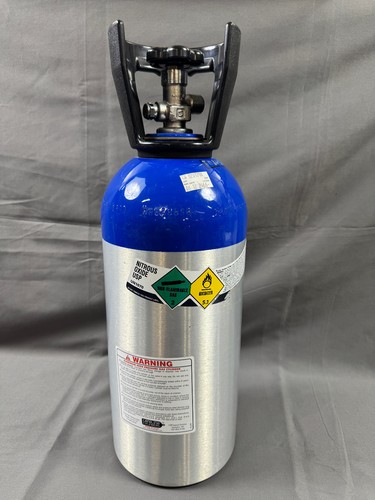 Catalina 20 lb. Aluminum Nitrous N2O Cylinder w CGA326 Valve and Handle DOT