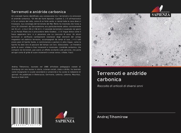 Terremoti E Anidride Carbonica Raccolta Di Articoli Di Diversi Anni Tihomirow-image