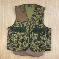Vintage Red Head Vest Mens L Camouflage Camo Duck Hunting Performance Tactical