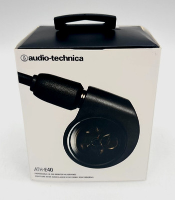 Audio-Technica ATH-E40 Professional In-Ear Monitor Headphones 3.5mm Wired IEM