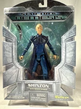 Star Trek Nemesis Shinzon 7" Art Asylum 2002 Vintage Action Figure Sealed NIB