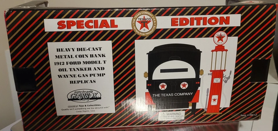 1/24 Tanker Banks Lot of 2. Gearbox Texaco and Ertl Gulf  - Image 3 of 4