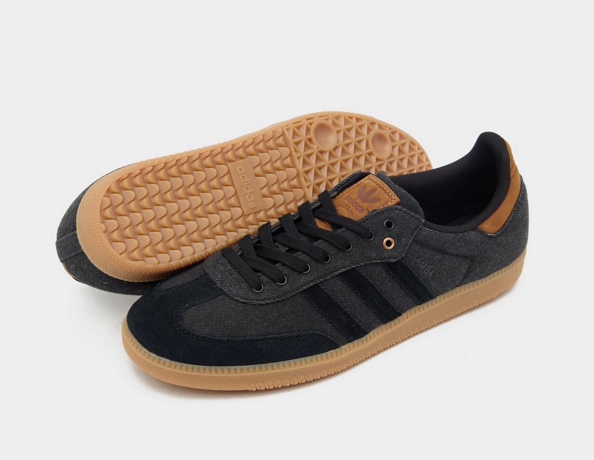 ADIDAS Originals SAMBA OG Trainer in Black and Brown image 4