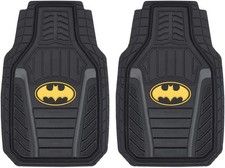 Warner Bros Dc Comics Armored Batman Heavy Duty Rubber Floor Mats Car Accessorie